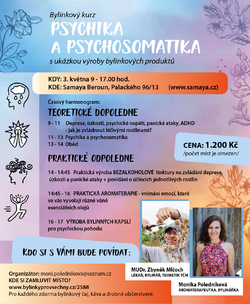bylinkovy kurz psychika psychosomatika s ukazkou vyroby bylinkovych produktu beroun 3 5 2026 